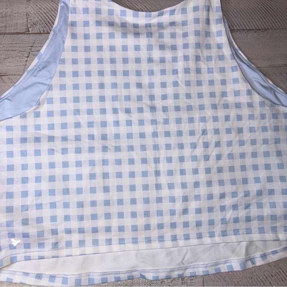 π Old Navy Active Womens Plus 3X Powersoft Built in Bra Athletic Tank Top Blue - Picture 13 of 15